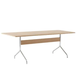 Tische^&Tradition Pavilion AV19 Esstisch 90x200cm Gestell chrom