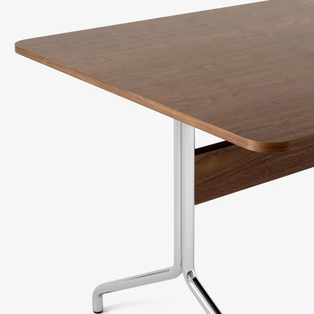 &Tradition Pavilion AV19 Esstisch 90x200cm Gestell chrom| Esstische