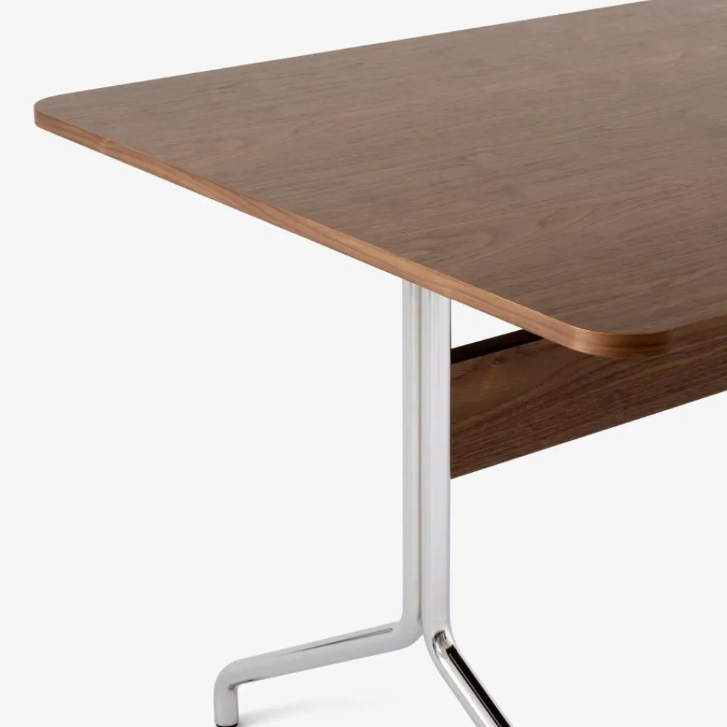 &Tradition Pavilion AV18 Schreibtisch 90x160cm Gestell chrom| Tische