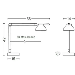 Schreibtischleuchten^HAY PC LED Schreibtischleuchte