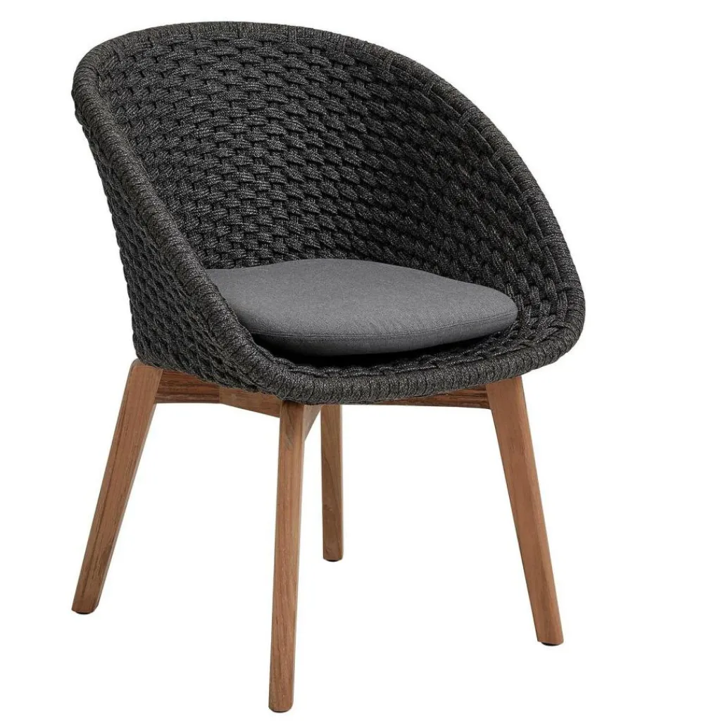 Gartenstühle^Cane-Line Peacock Gartenarmlehnstuhl