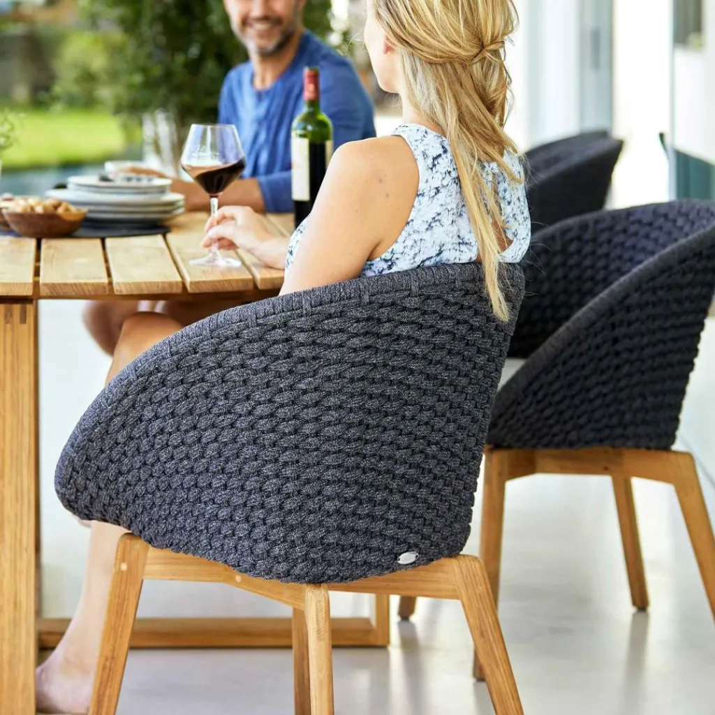 Gartenstühle^Cane-Line Peacock Gartenarmlehnstuhl