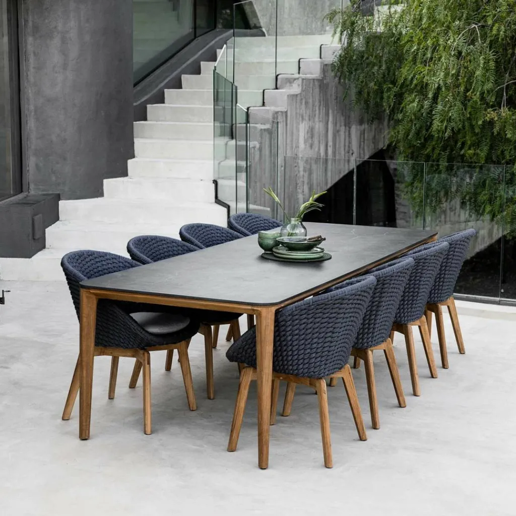 Gartenstühle^Cane-Line Peacock Gartenarmlehnstuhl