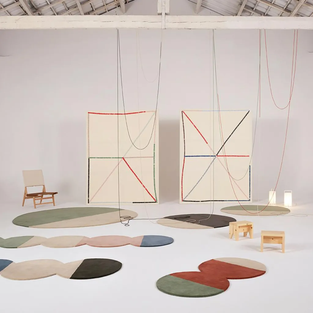 Teppiche^nanimarquina Pearl Wollteppich 150x148cm