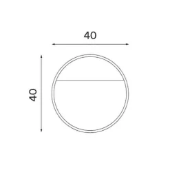 Badaccessoires^Northern Peek Spiegel Rund
