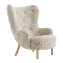 &Tradition Petra VB3 Lounge Chair Gestell Eiche| Sessel