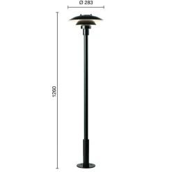 Louis Poulsen PH 3-2½ Pollerleuchte| Pollerleuchten|Pollerleuchten