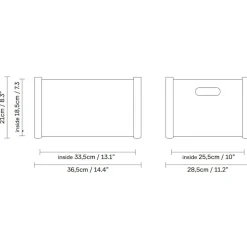 Aufbewahrungsboxen^Form & Refine Pillar Aufbewahrungsbox M