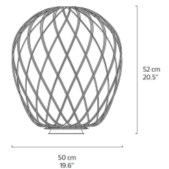 Tischleuchten|Nachttischleuchten^Fontana Arte Pinecone Tischleuchte