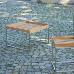 Jan Kurtz Pizzo 60 Teakholz Garten-Beistelltisch| Garten-Beistelltische