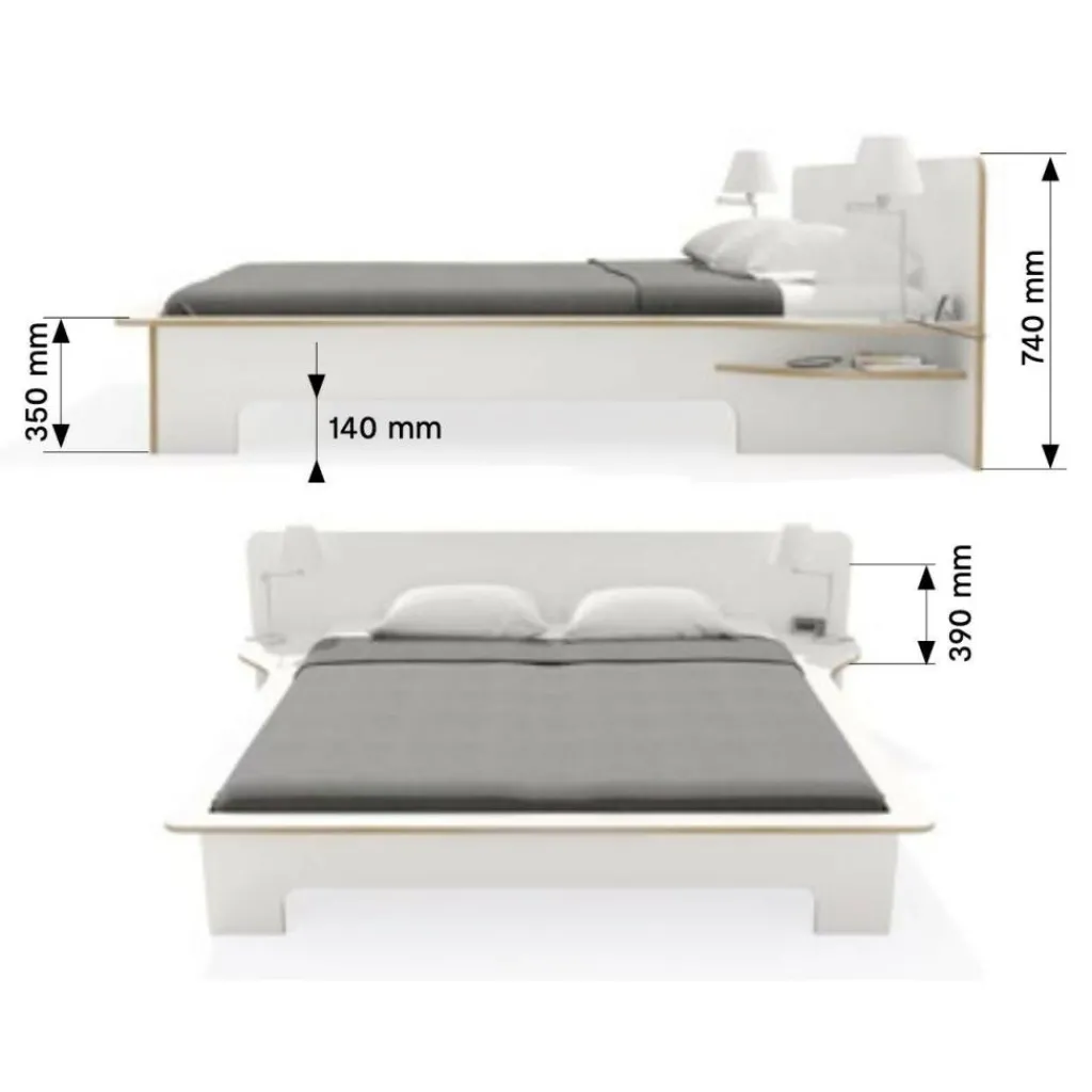 Müller Small Living Plane Doppelbett 180x200cm| Betten
