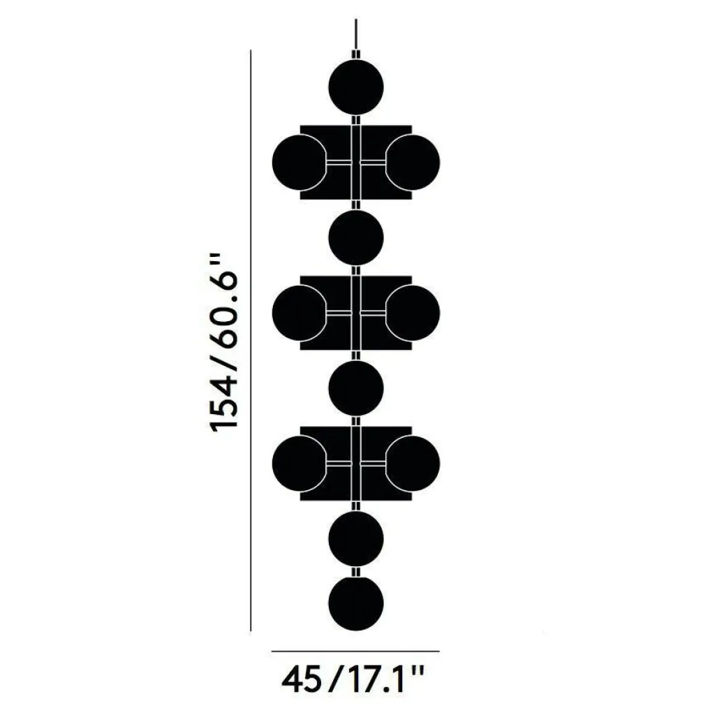 Kronleuchter^Tom Dixon Plane Drop Kronleuchter