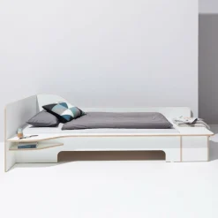 Kinderbetten^Müller Small Living Plane Einzelbett mit Bettkasten links 90x200cm