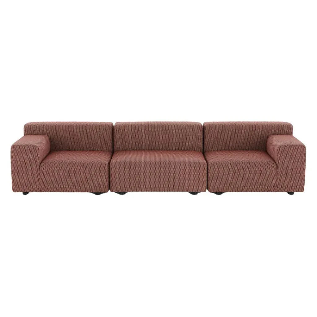 Kartell Plastics 3-Sitzer Gartensofa 264x88cm| Outdoor-Sofas & Sessel