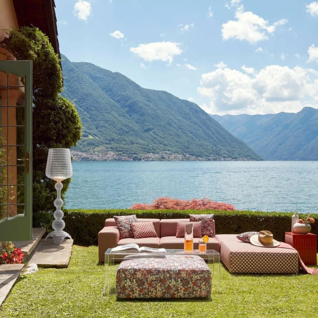 Kartell Plastics 3-Sitzer Gartensofa 264x88cm| Outdoor-Sofas & Sessel