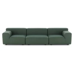 Kartell Plastics 3-Sitzer Gartensofa 264x88cm| Outdoor-Sofas & Sessel