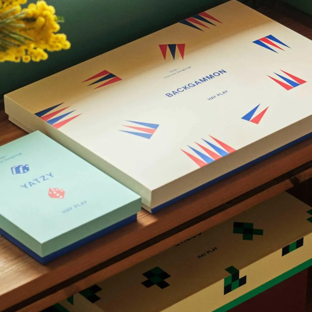 HAY Play Backgammon|Kinder Spielzeug|Spielzeug