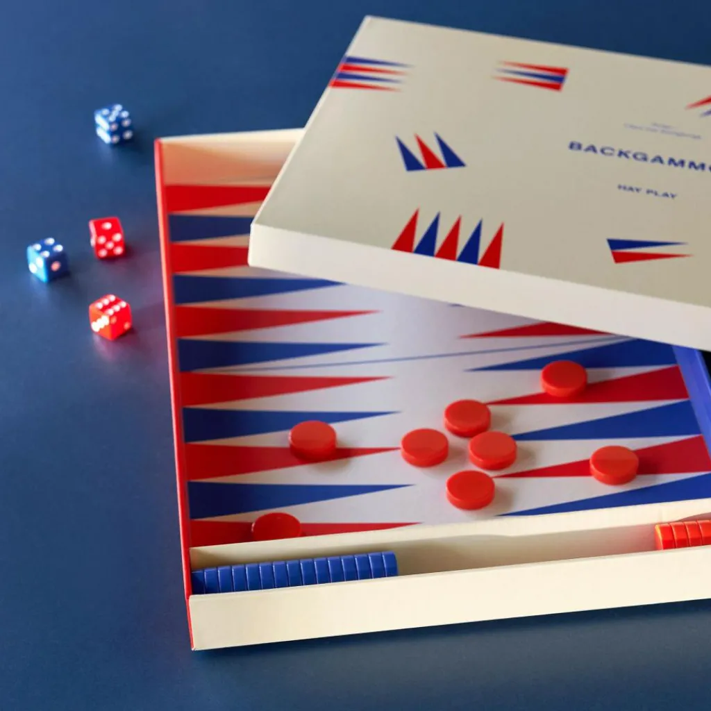 HAY Play Backgammon|Kinder Spielzeug|Spielzeug