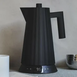 Küchengeräte^Alessi Plissé Wasserkocher mit Temperaturregelung 1,7l