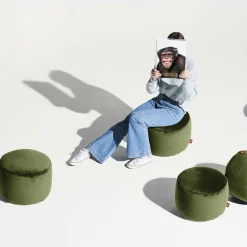 Fatboy Point Pouf/Hocker Samt| Poufs