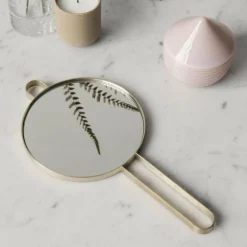 Spiegel|Spiegel^Ferm Living Poise Handspiegel