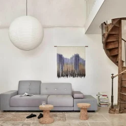 Sofas^Vitra Polder Sofa Armlehne links mit Ottoman