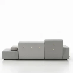 Sofas^Vitra Polder Sofa Armlehne links mit Ottoman