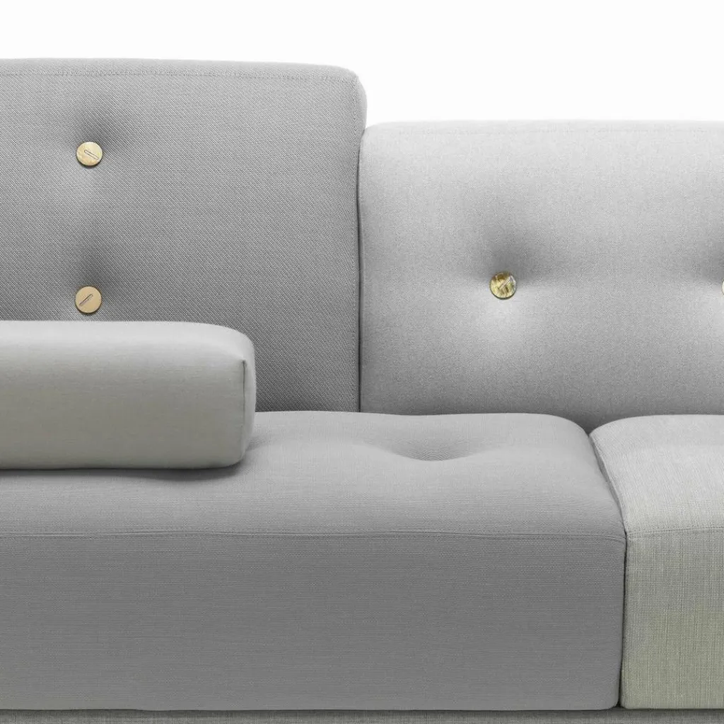 Sofas^Vitra Polder Sofa Armlehne links mit Ottoman