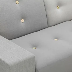 Sofas^Vitra Polder Sofa Armlehne links mit Ottoman
