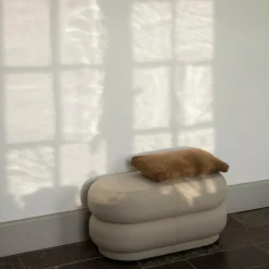 Poufs^Ferm Living Pouf Oval mit 2 Ebenen