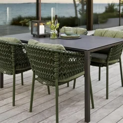 Gartentische^Cane-Line Pure Gartentisch 150x90cm