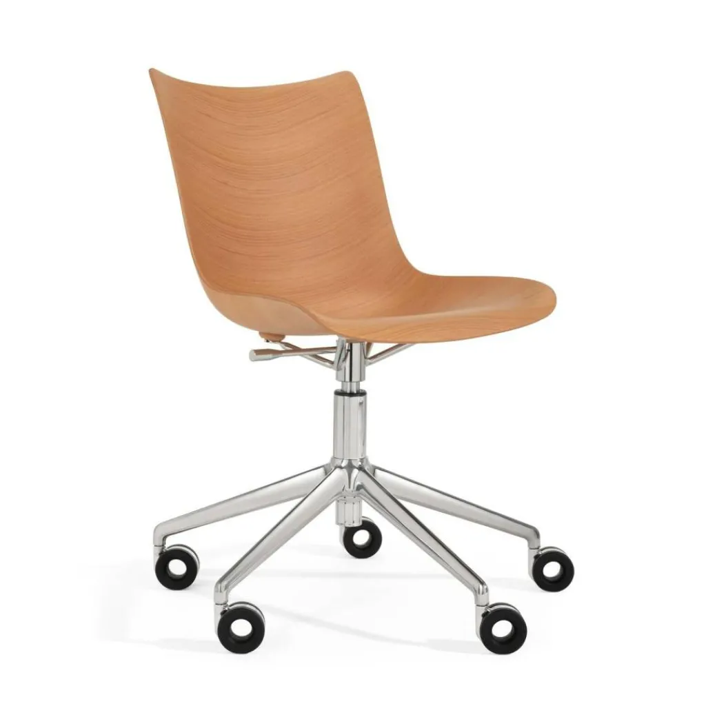 Kartell P/Wood Bürostuhl Buche| Bürostühle