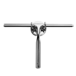 Badaccessoires^Decor Walther Quick Glaswischer mit Wandhalterung