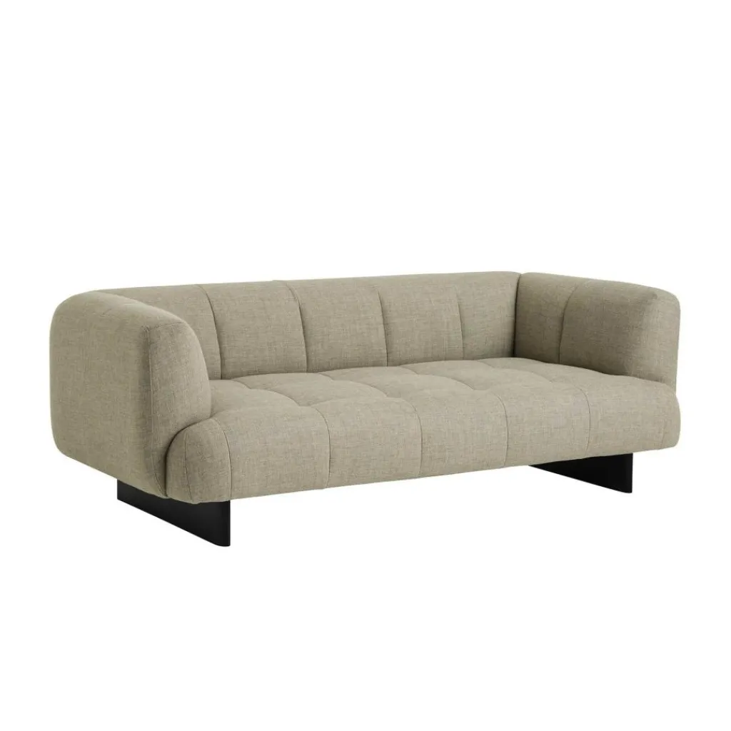 Sofas^HAY Quilton Lift 2-Sitzer Sofa Gestell Eiche schwarz