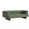 Sofas^HAY Quilton Lift 2-Sitzer Sofa Gestell Nussbaum