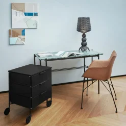 Stühle^Kartell Q/Wood Armlehnstuhl 55x84x57cm