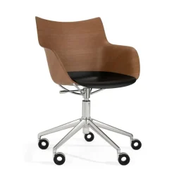 Kartell Q/Wood Bürostuhl Buche| Bürostühle