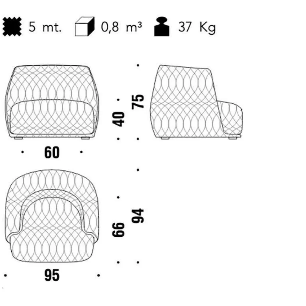 Sessel^Moroso Redondo Sessel