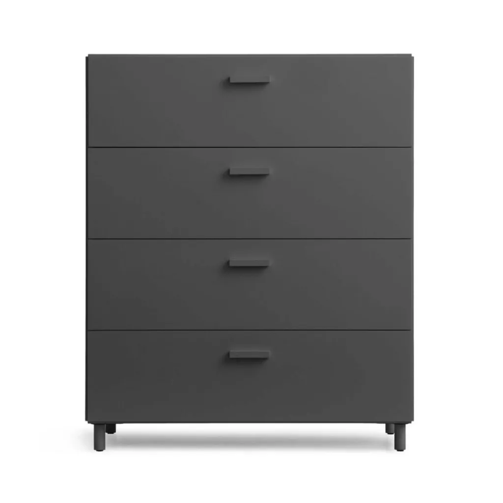 Schränke|Kommoden^String Relief Kommode breit mit Beinen 82x92,2cm