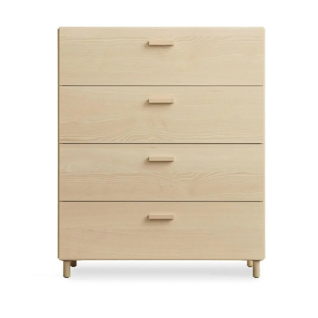 Schränke|Kommoden^String Relief Kommode breit mit Beinen 82x92,2cm