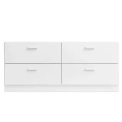 String Relief Kommode niedrig mit Sockel 123x46,6cm| Schränke|Kommoden