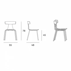 Gartenstühle^Plank Remo Plastic Gartenstuhl