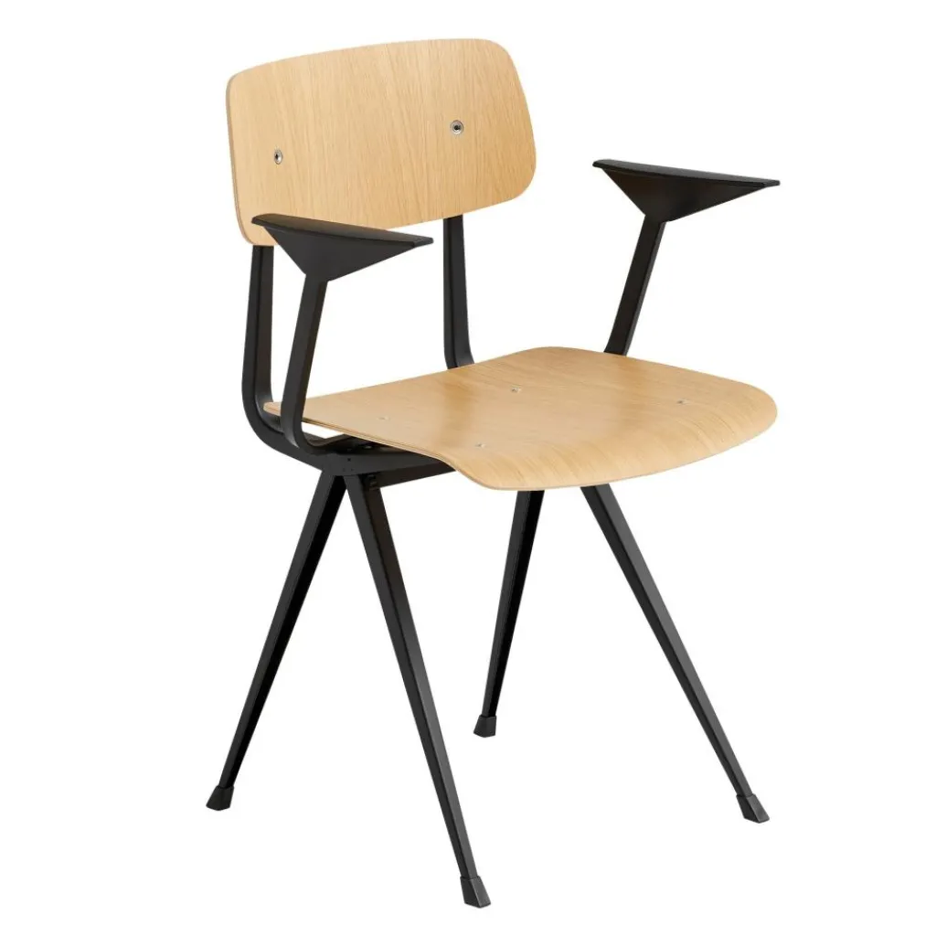 Stühle^HAY Result Armlehnstuhl Gestell schwarz