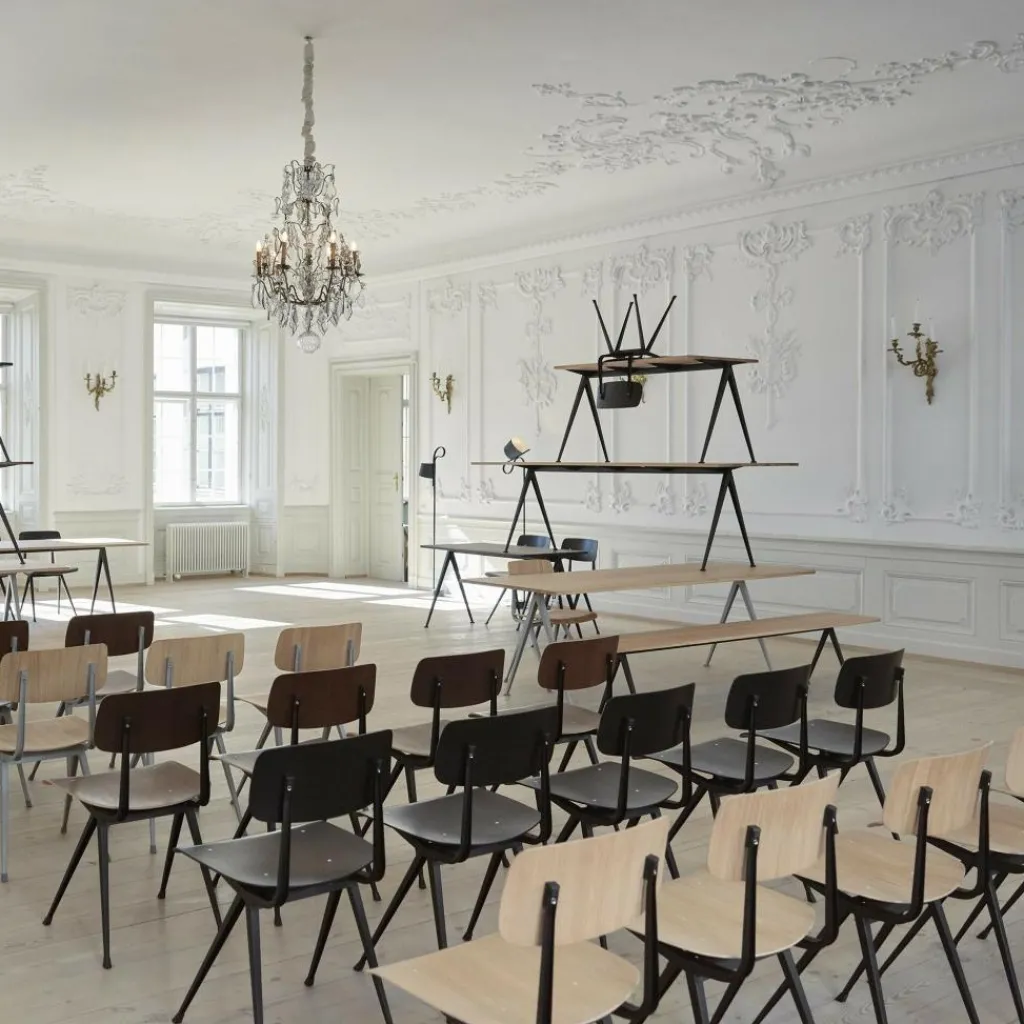 Stühle^HAY Result Stuhl Gestell schwarz