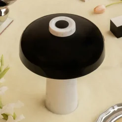 Audo Reverse LED Tischleuchte Marmor| Tischleuchten