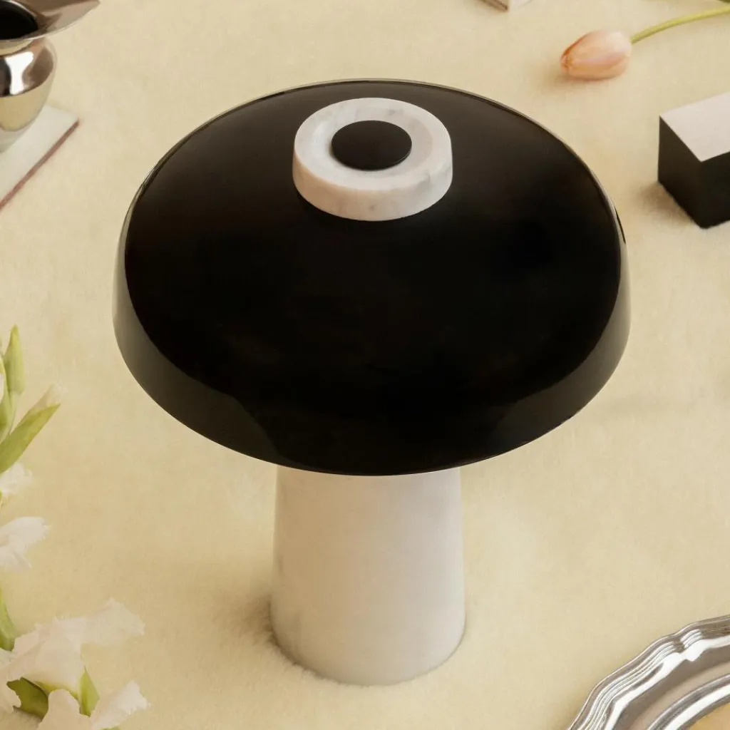 Audo Reverse LED Tischleuchte Marmor| Tischleuchten