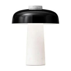 Audo Reverse LED Tischleuchte Marmor| Tischleuchten