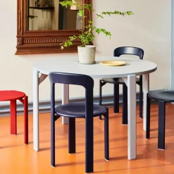 Tische|Esstische^HAY Rey Esstisch Furnier Ø128cm