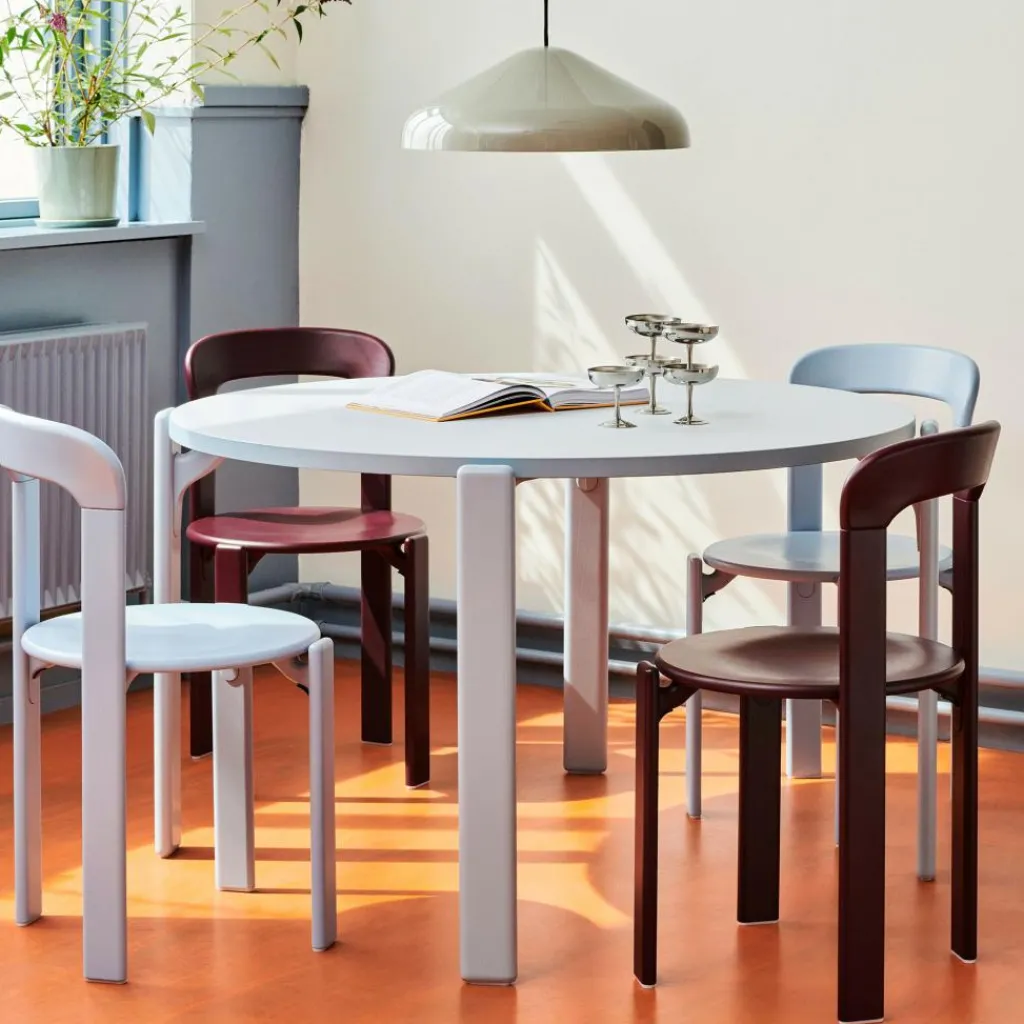 HAY Rey Esstisch Laminat Ø128cm| Tische|Esstische