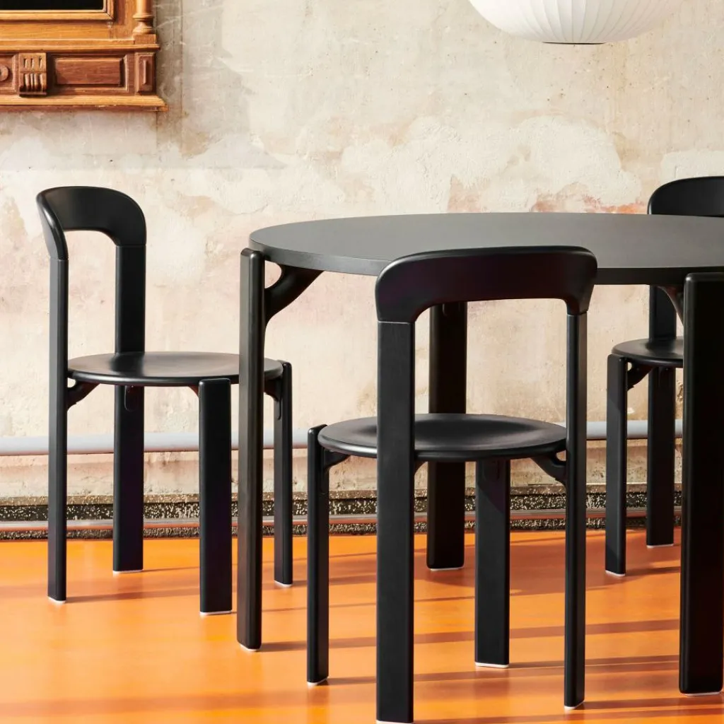 HAY Rey Esstisch Laminat Ø128cm| Tische|Esstische